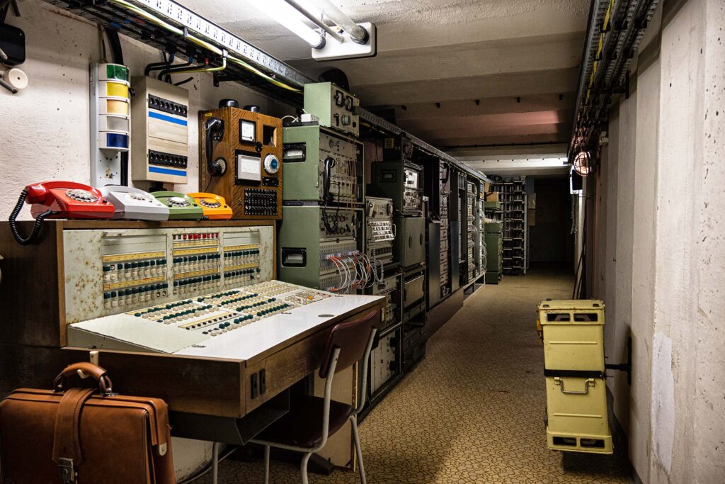 Kommunikationszentrale - Bunkermuseums Frauenwald